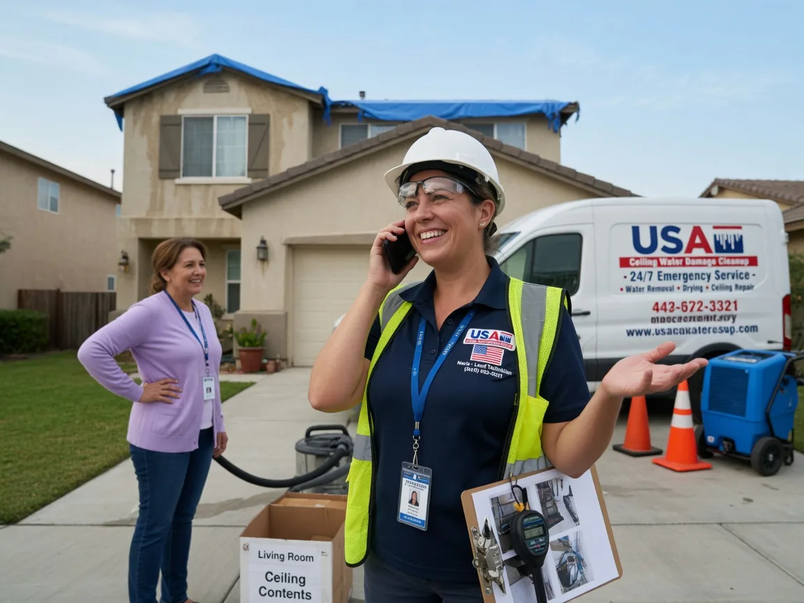 Ceiling Water Damage Restoration Delong, IN FAQs